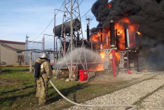 О пожарной опасности трансформаторов и маслонаполненных аппаратов на энергетических объектах