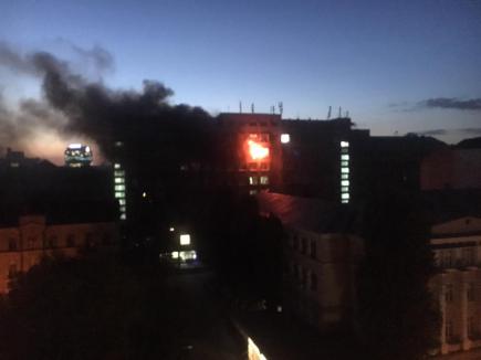 В лифте киевского вуза при пожаре погиб человек