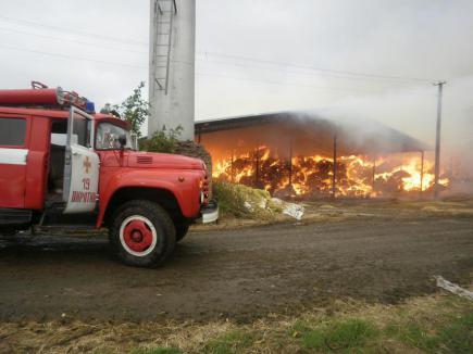 На Полтавщині підпалили фермерське господарство
