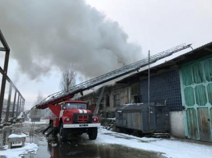 Поблизу станції «Видубичі» у Києві сталася масштабна пожежа