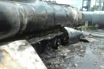 Пожежа на території нафтопереробного підприємства у Харківській області: є загиблий