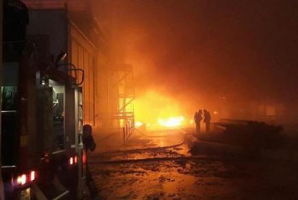 Встановили причину пожежі на заводі під Одесою