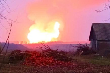 На Полтавщині вибухнув магістральний газопровід