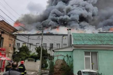 Смертельна пожежа в офісному центрі Вінниці
