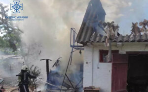 Білоцерківський район: ліквідовано загорання приватної господарчої будівлі