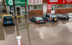 Місто Фастів на Київщині затопило після грози