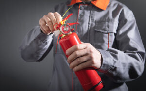 Інструкції щодо використання вогнегасника
