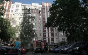 Пожежа в багатоповерхівці Києва