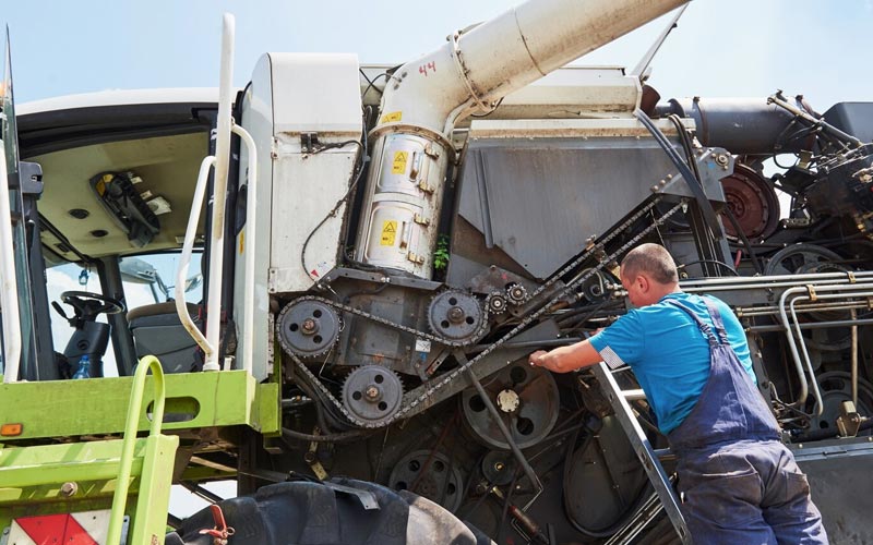 Охорона праці під час технічного обслуговування та ремонту сільськогосподарських машин