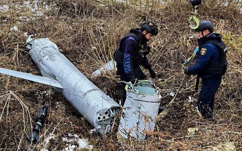 В одному з районів Києва виявили залишки авіаційної крилатої ракети Х-55