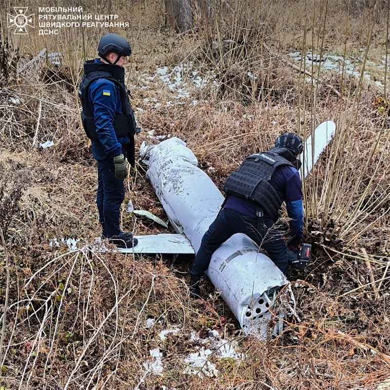 В одному з районів Києва виявили залишки авіаційної крилатої ракети Х-55 - Фото 1