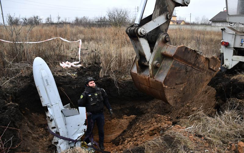 У Харкові працівники ДСНС знешкодили російську ракету Х-59, яка не розірвалася після падіння