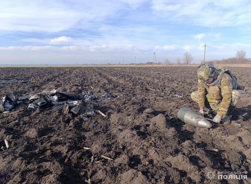 Вибухотехніки знищили бойову частину ворожого БПЛА на Кіровоградщині - Фото 1